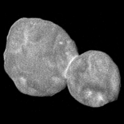 The first image of Ultima Thule that confirms its shape.